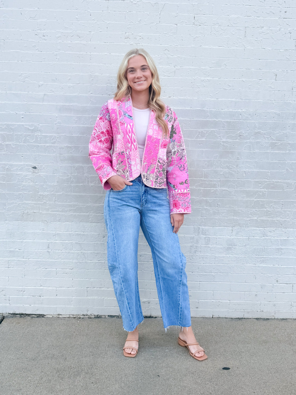Pinks Quilted Jacket