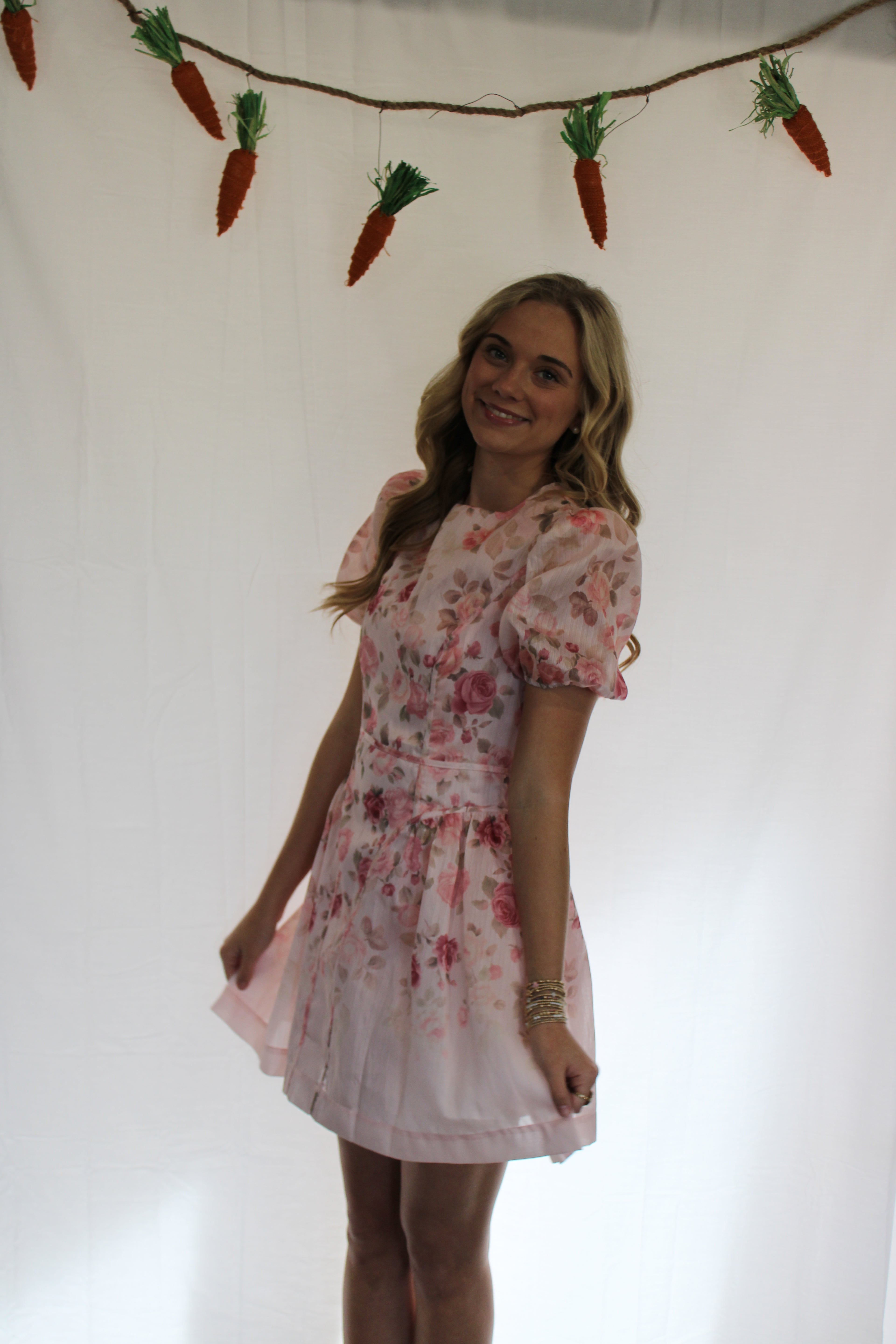 spring garden dress