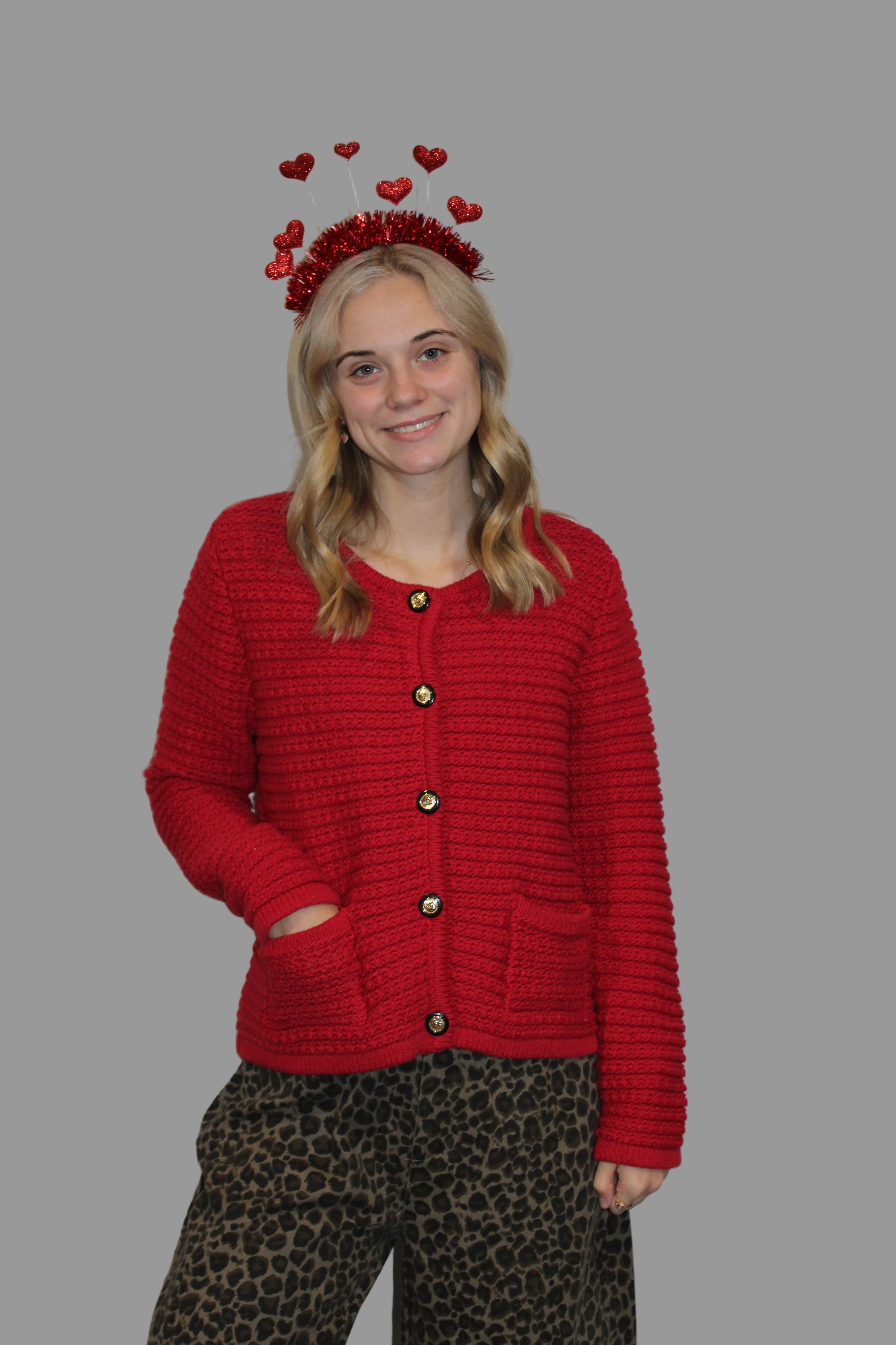 Red Cardigan