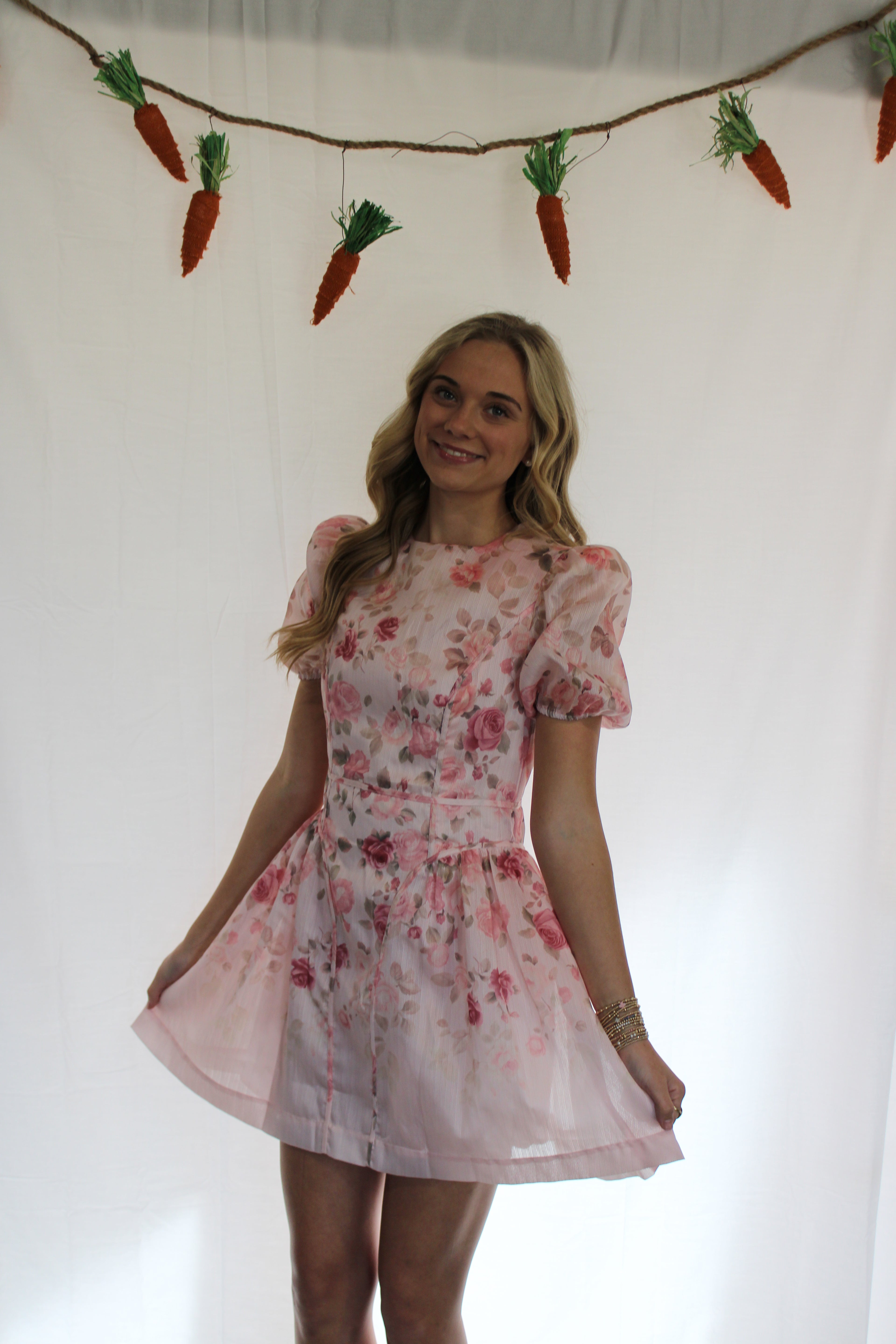 spring garden dress