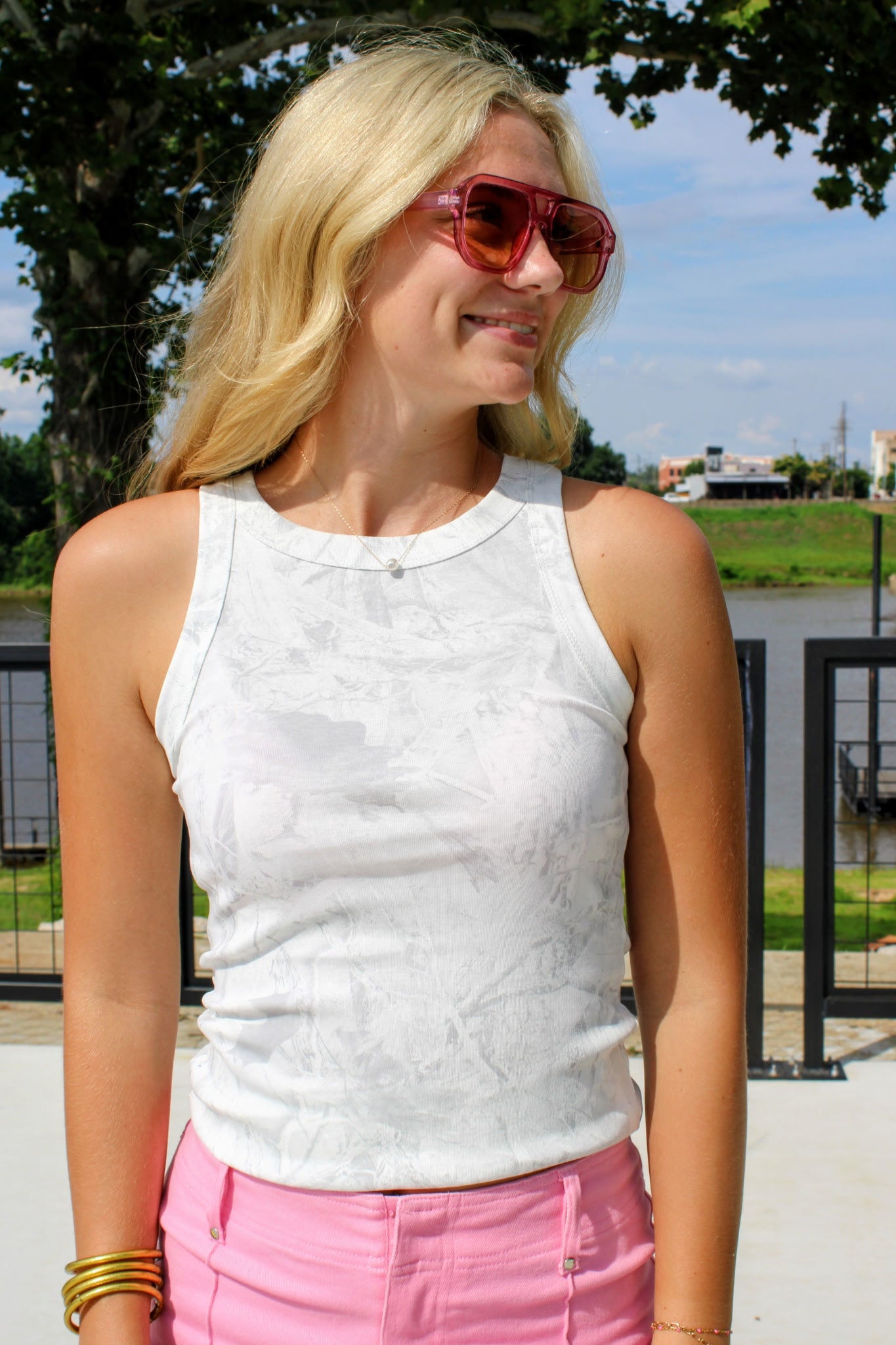 Wild & Free Camo Tank
