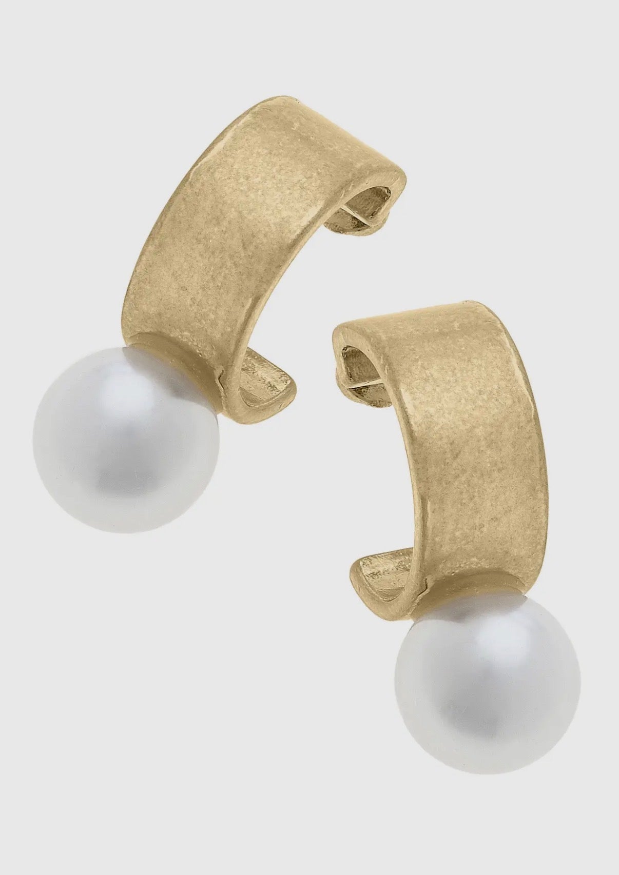 Brooklyn Pearl Chunky Hoop